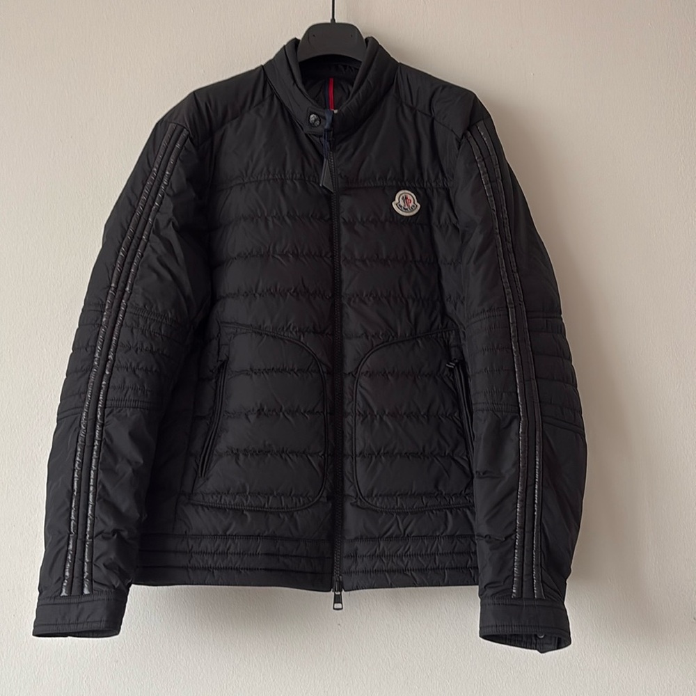 2023 MONCLER Black Alkap Down Jacket - NWT, Size 1